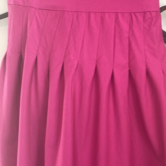 SANDRO POPLIN WRAP DRESS PINK SIZE 12 - Picture 5 of 10